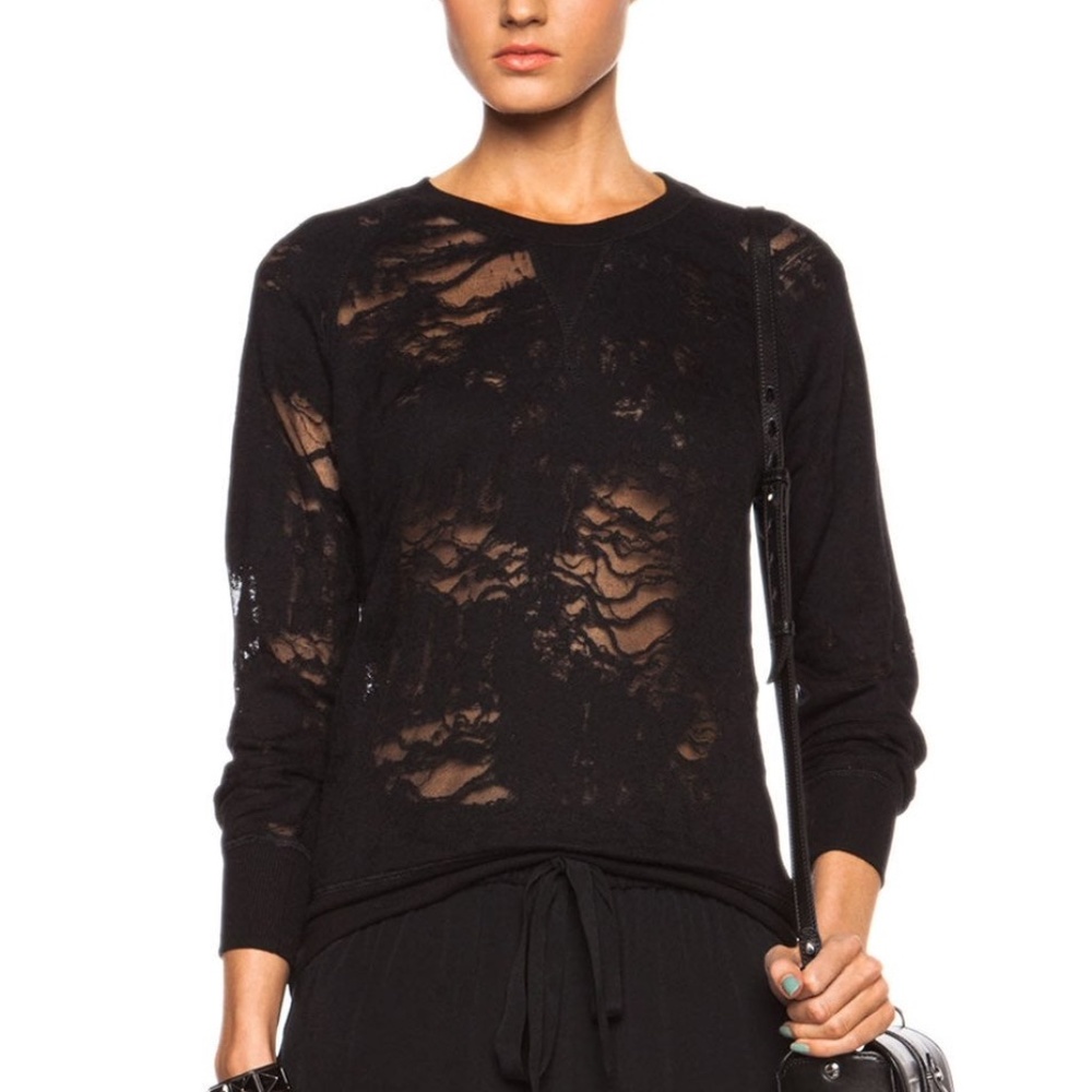 IRO . JEANS Garence Black Sweatshirt